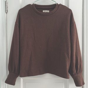 Brown Madewell sweater